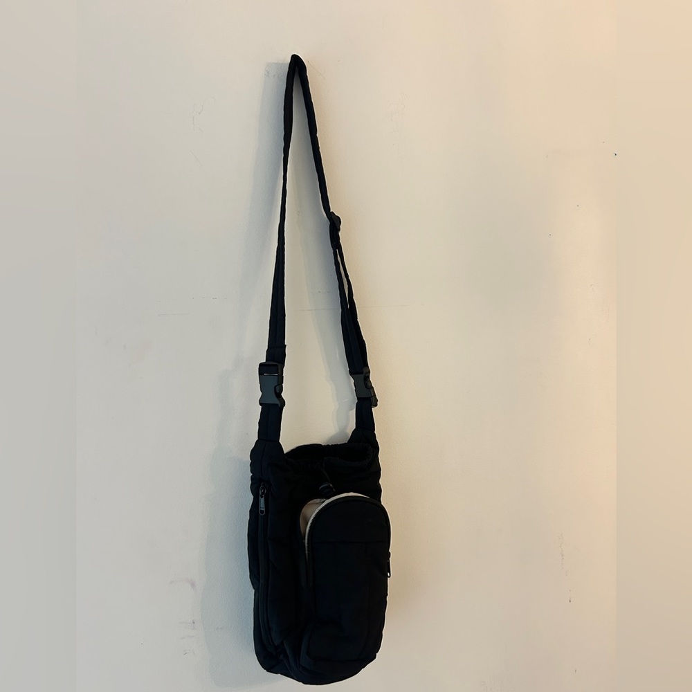 Black water bottel holder Crossbody Bag